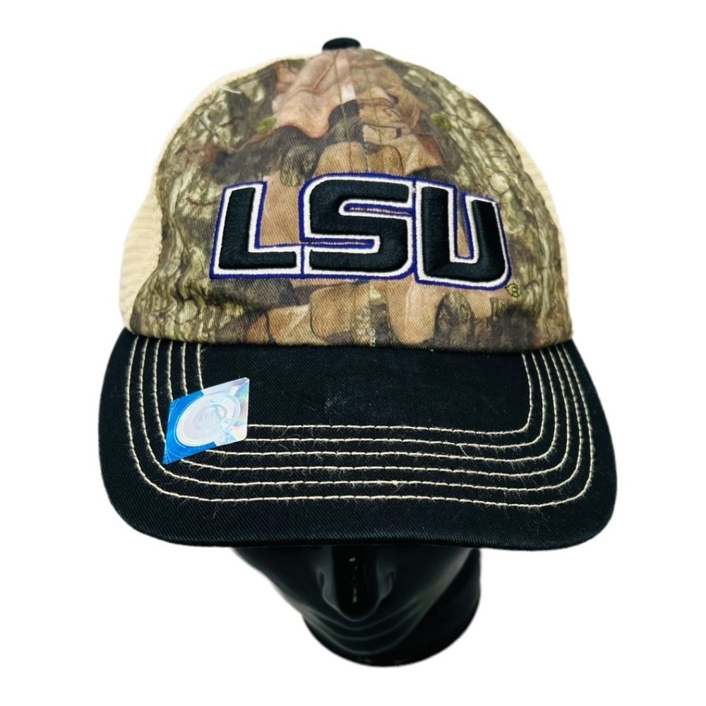 LSU Camo Cap Officially Licensed Product NWT